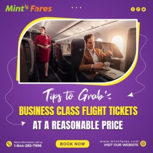 Premium Business Class Flight