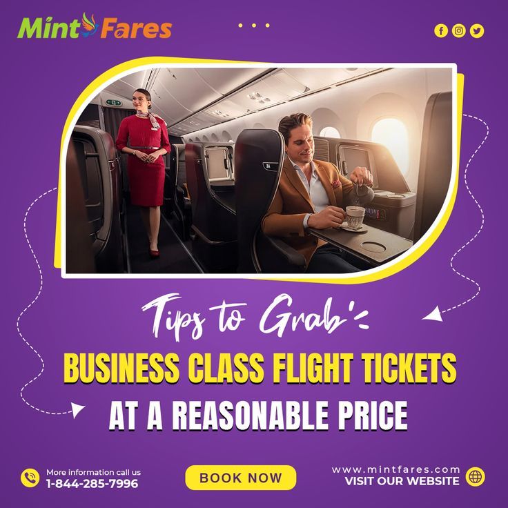 How to Get Affordable Business Class Flight Tickets Premium Business Class Flight